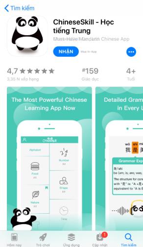 TOP App tự học tiếng Trung miễn phí tốt nhất 2022 - Hướng dẫn sử dụng app Chinese Skill 07