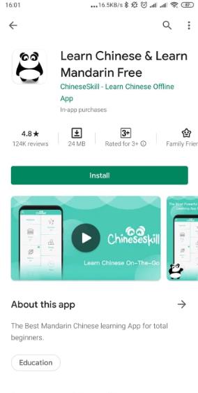 TOP App tự học tiếng Trung miễn phí tốt nhất 2022 - Hướng dẫn sử dụng app Chinese Skill 08