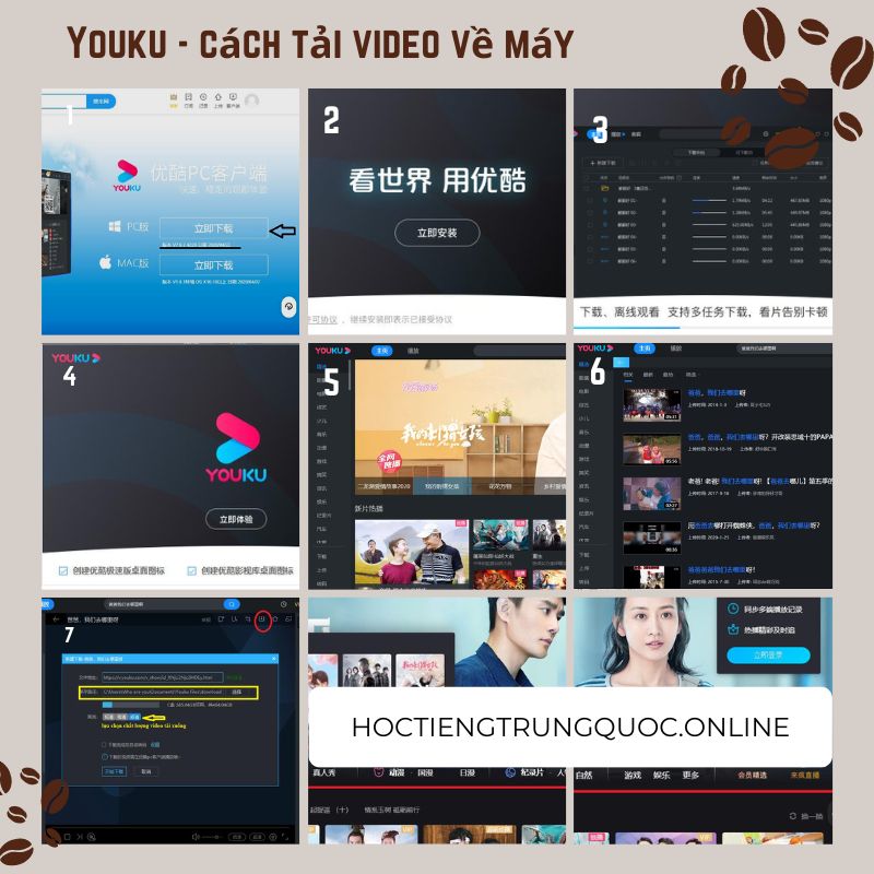 Youku - Hướng dẫn cách tải video về máy