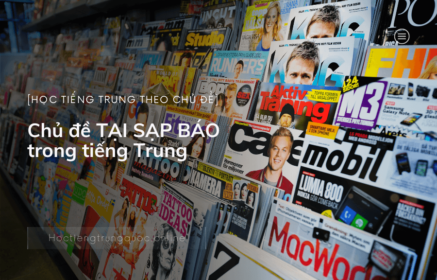 Chủ đề TẠI SẠP BÁO trong tiếng Trung