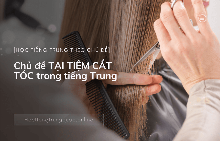 Chủ đề TẠI TIỆM CẮT TÓC trong tiếng Trung