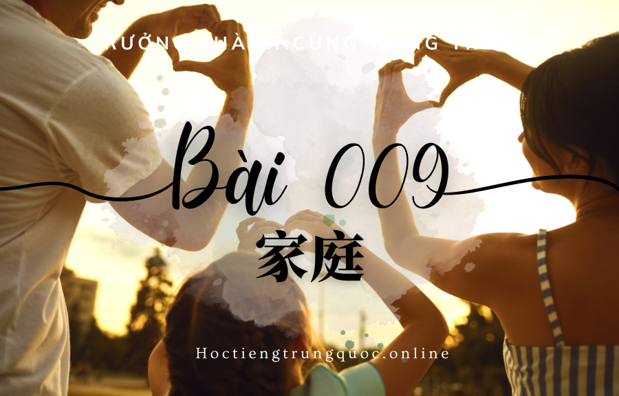 Trưởng thành cùng tiếng Trung - Bài 009
