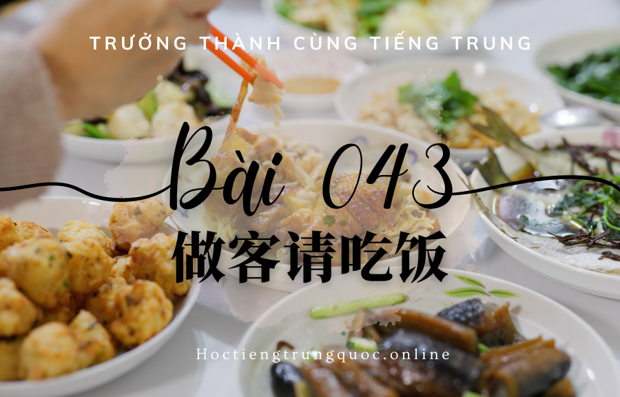 Trưởng thành cùng tiếng Trung - Bài 043