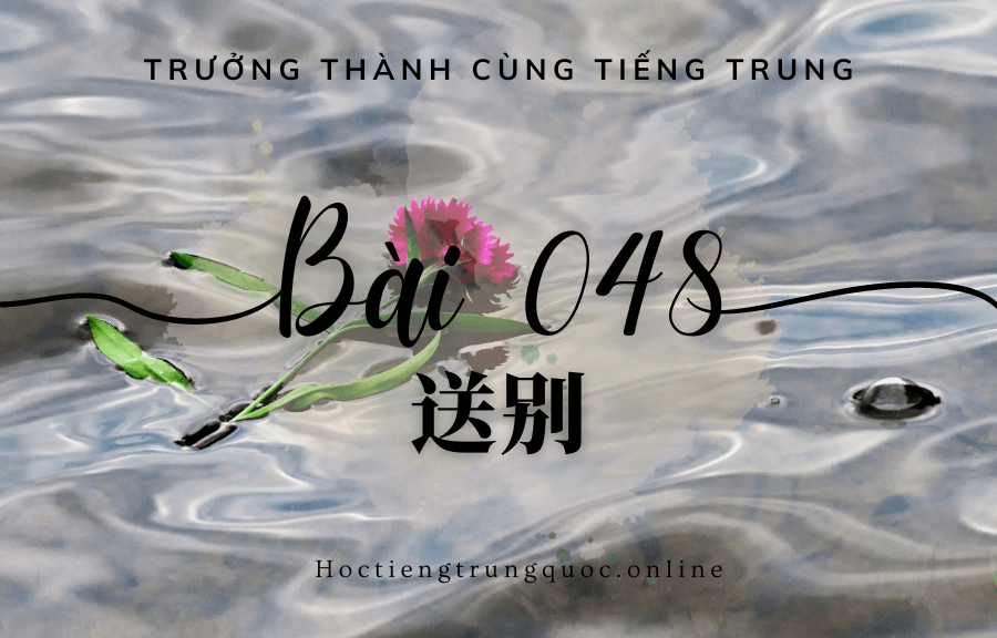 Trưởng thành cùng tiếng Trung - Bài 048