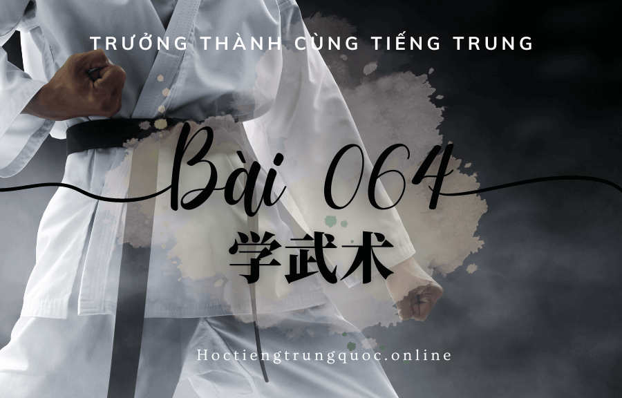 Trưởng thành cùng tiếng Trung - Bài 064