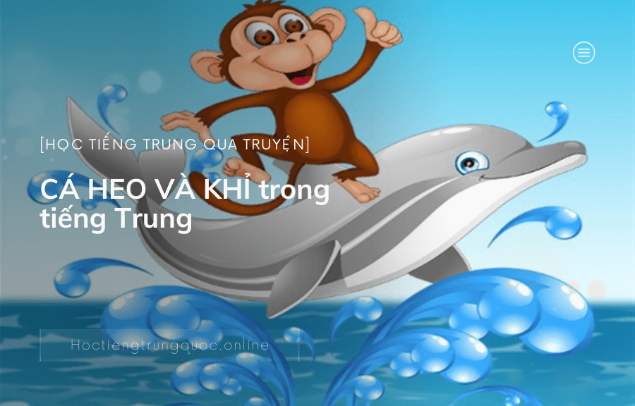 Chủ đề Học tiếng trung qua truyện CÁ HEO VÀ KHỈ trong tiếng Trung