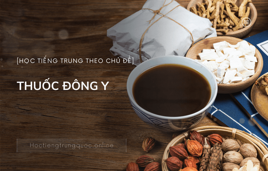Chủ đề THUỐC ĐÔNG Y trong tiếng Trung