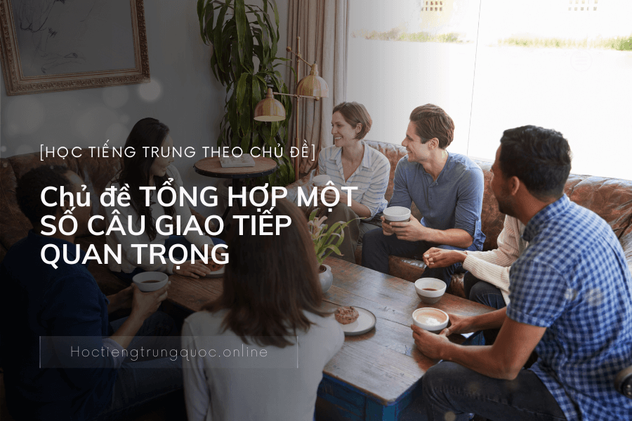 Chủ đề TỔNG HỢP MỘT SỐ CÂU GIAO TIẾP QUAN TRỌNG trong tiếng Trung