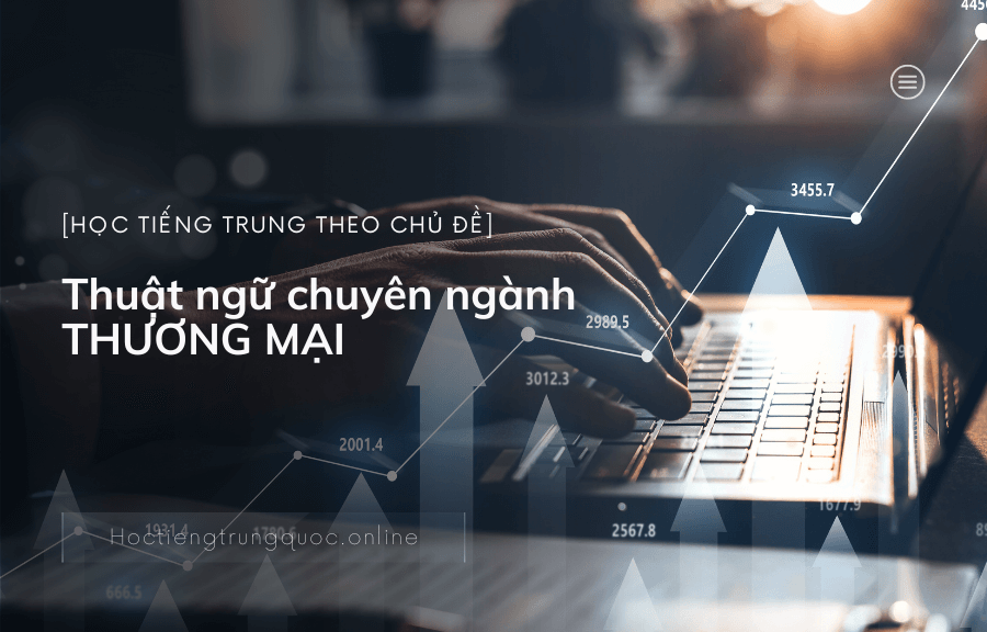Chủ đề thuật ngữ chuyên ngành THƯƠNG MẠI trong tiếng Trung