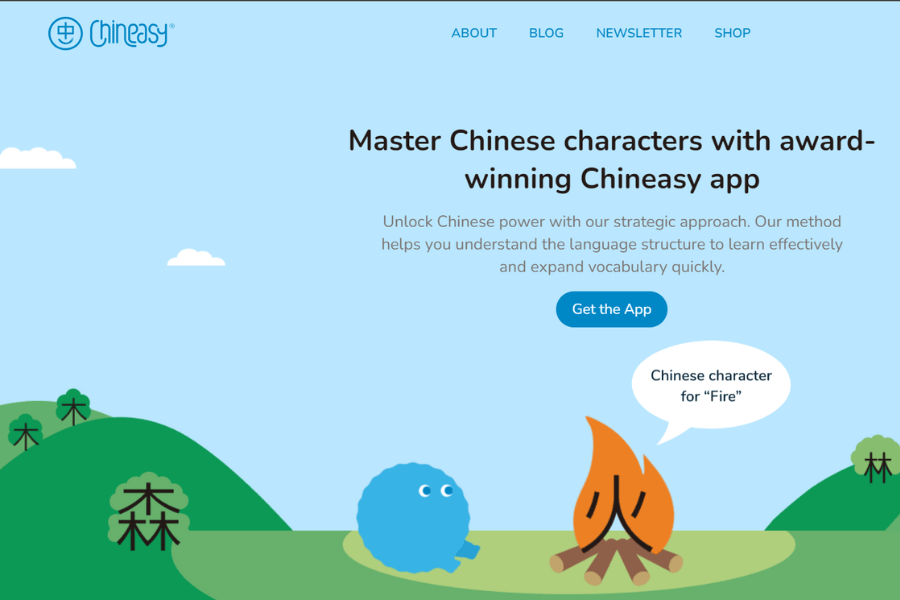 Chineasy trang web học tiếng Trung miễn phí