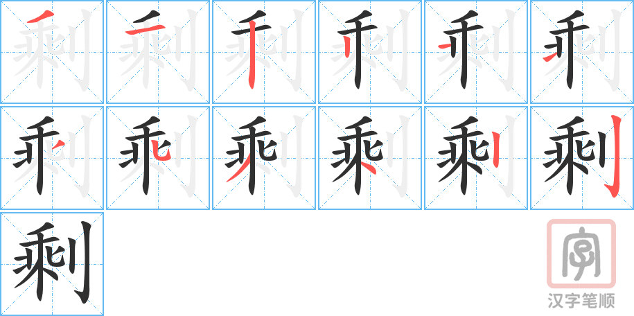 0979 - 剩 - HSK4 - Từ điển tam ngữ 5099 từ vựng HSK 1-6 0979 - 剩 - HSK4 - Từ điển tam ngữ 5099 từ vựng HSK 1-6