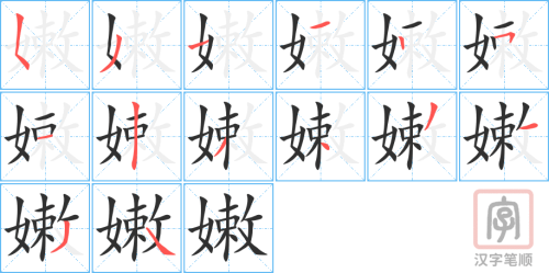 1875 – 嫩 – HSK5 – Từ điển tam ngữ 5099 từ vựng HSK 1-6