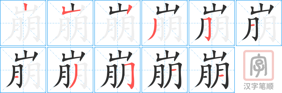 2588 – 崩溃 – HSK6 – Từ điển tam ngữ 5099 từ vựng HSK 1-6 2588 – 崩溃 – HSK6 – Từ điển tam ngữ 5099 từ vựng HSK 1-6