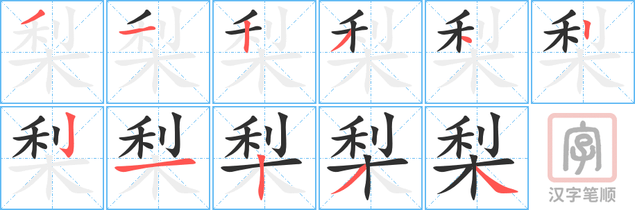 1786 – 梨 – HSK5 – Từ điển tam ngữ 5099 từ vựng HSK 1-6 1786 – 梨 – HSK5 – Từ điển tam ngữ 5099 từ vựng HSK 1-6