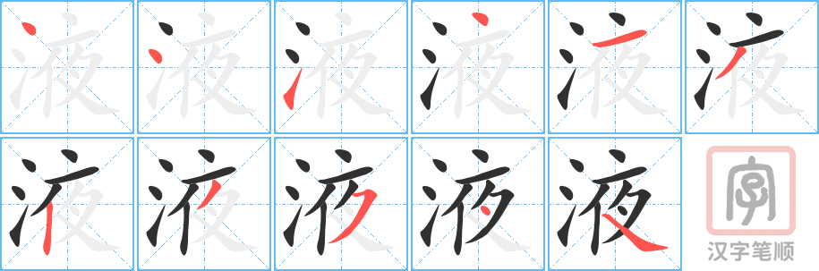 4625 - 液体 - HSK6 - Từ điển tam ngữ 5099 từ vựng HSK 1-6 4625 - 液体 - HSK6 - Từ điển tam ngữ 5099 từ vựng HSK 1-6