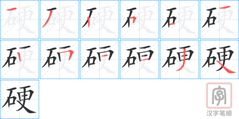 2334 – 硬 – HSK5 – Từ điển tam ngữ 5099 từ vựng HSK 1-6 2334 – 硬 – HSK5 – Từ điển tam ngữ 5099 từ vựng HSK 1-6