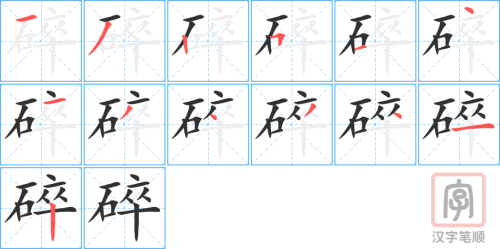 2106 – 碎 – HSK5 – Từ điển tam ngữ 5099 từ vựng HSK 1-6 2106 – 碎 – HSK5 – Từ điển tam ngữ 5099 từ vựng HSK 1-6