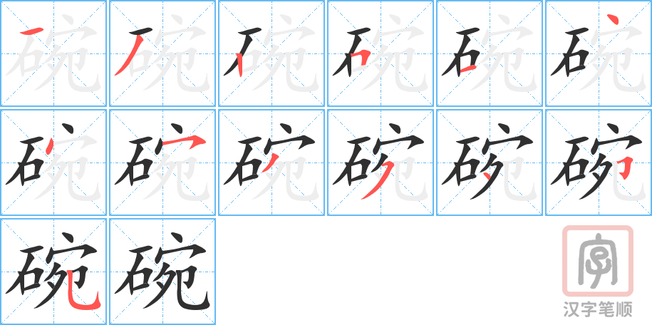 0526 - 碗 - HSK3 - Từ điển tam ngữ 5099 từ vựng HSK 1-6 0526 - 碗 - HSK3 - Từ điển tam ngữ 5099 từ vựng HSK 1-6