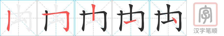 Bộ thủ 114 - 禸 - Bộ NHỰU Bộ thủ 114 - 禸 - Bộ NHỰU