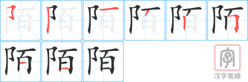 1863 – 陌生 – HSK5 – Từ điển tam ngữ 5099 từ vựng HSK 1-6