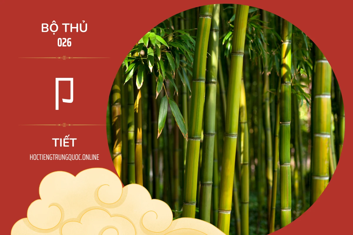 214 bộ thủ Bộ thủ 026 卩 TIẾT