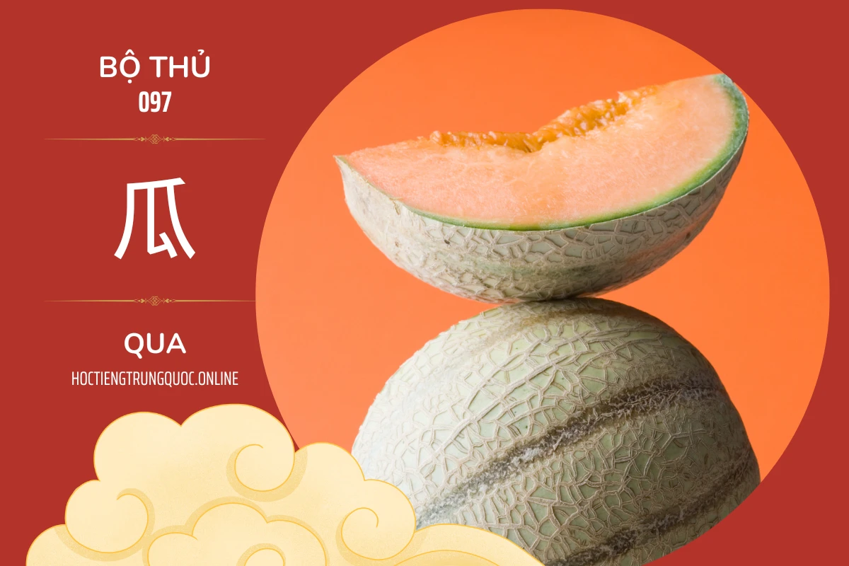 214 bộ thủ Bộ thủ 097 瓜 QUA