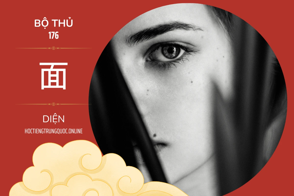 214 bộ thủ Bộ thủ 176 面 DIỆN