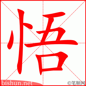 3534 - 觉悟 - HSK6 - Từ điển tam ngữ 5099 từ vựng HSK 1-6