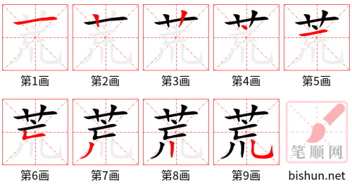 3305 - 荒凉 - HSK6 - Từ điển tam ngữ 5099 từ vựng HSK 1-6 3305 - 荒凉 - HSK6 - Từ điển tam ngữ 5099 từ vựng HSK 1-6