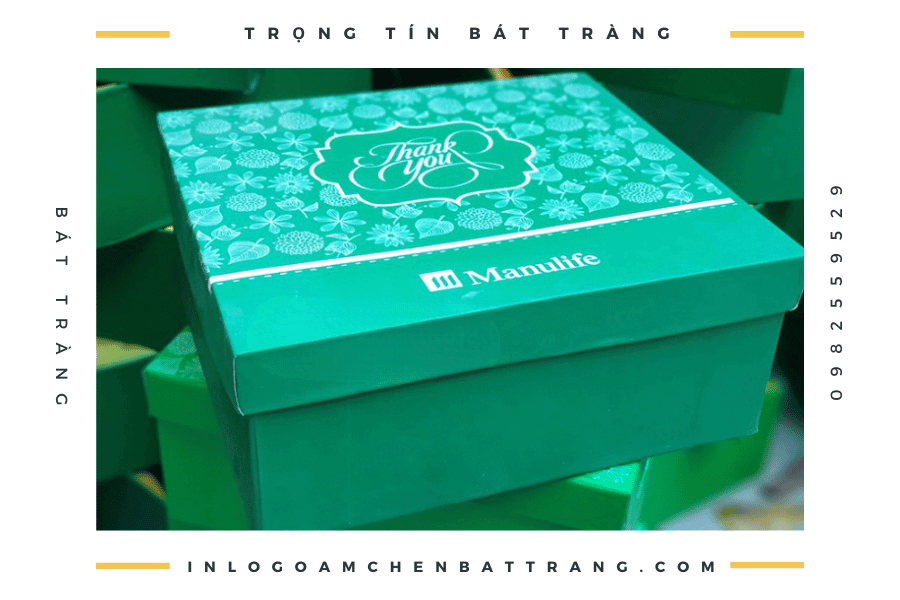 Hộp xi quà tặng in logo