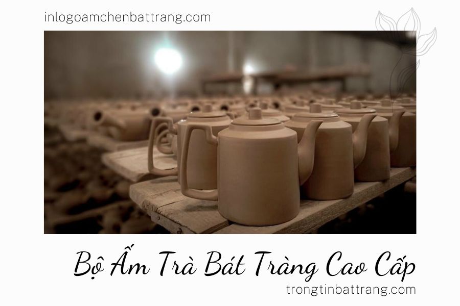 In Logo Ấm Chén Bát Tràng: Tìm hiểu các kỹ thuật in ấn trên gốm sứ Bát Tràng