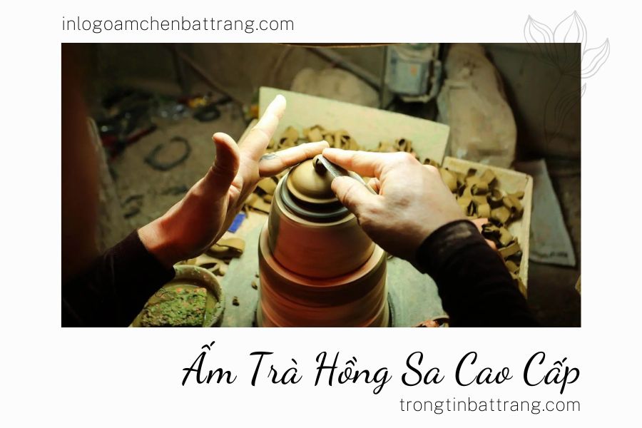 In Logo Ấm Chén Bát Tràng: Tìm hiểu các kỹ thuật in ấn trên gốm sứ Bát Tràng