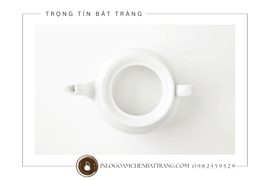Các cách chọn ấm chén Bát Tràng in logo
