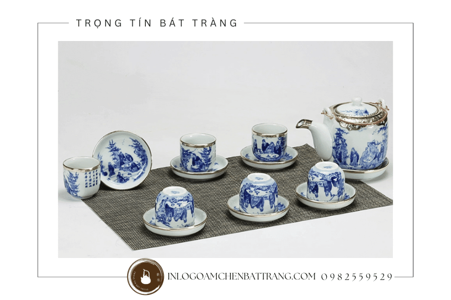 Ưu điểm của ấm chén men lam