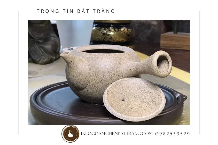 Đặc trưng của dòng ấm chén hồng sa Bát Tràng