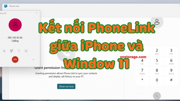 Kết nối điện thoại iPhone với Windows 11 qua PhoneLink