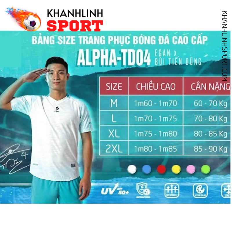 Bộ bóng đá CP ALPHA - TA04 - FC026 - Khánh Linh Sport