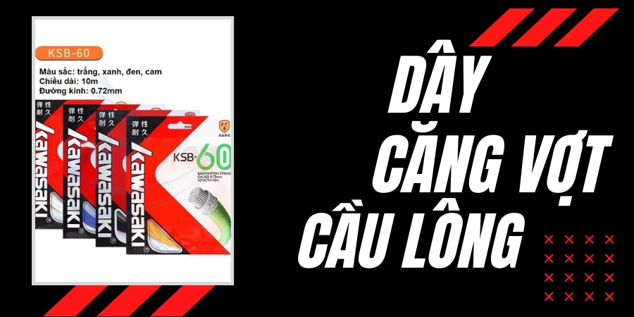 Dây căng vợt cầu lông giá rẻ – Kawasaki KSB60