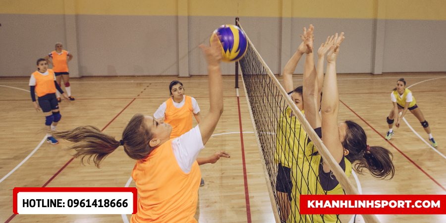 Yên Lạc bán buôn bán lẻ quả bóng chuyền hơi - Khánh Linh Sport