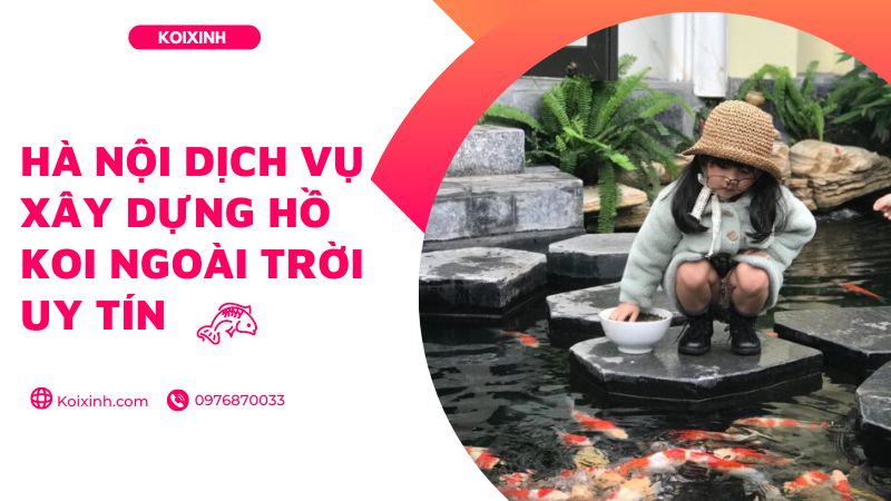 Hà Nội Dịch Vụ Xây Dựng Hồ Koi Ngoài Trời Uy Tín – Chất Lượng – Bảo Hành Dài Hạn – Gọi 0976870033