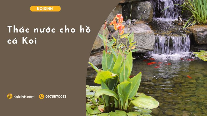 Thác Nước Cho Hồ Cá Koi Thác Nước Cho Hồ Cá Koi