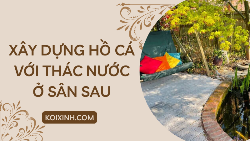 Làm Thế Nào để Xây Dựng Một Ao Với Thác Nước Trong Sân Sau Của Bạn