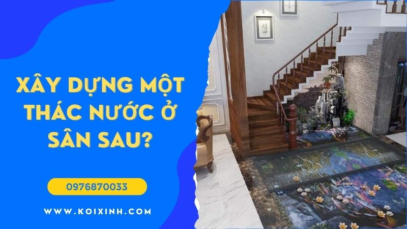 Làm Thế Nào để Xây Dựng Một Thác Nước Ao ở Sân Sau?
