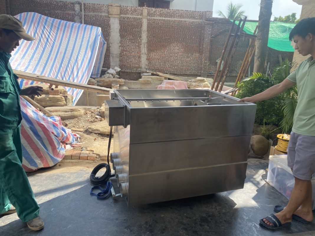 [dự án Hồ Koi đã Triển Khai] Koi Xinh Thiết Kế, Thi Công Hồ Koi + Hồ Koi Lâu đài Dệt May Châu Giang Nam Định