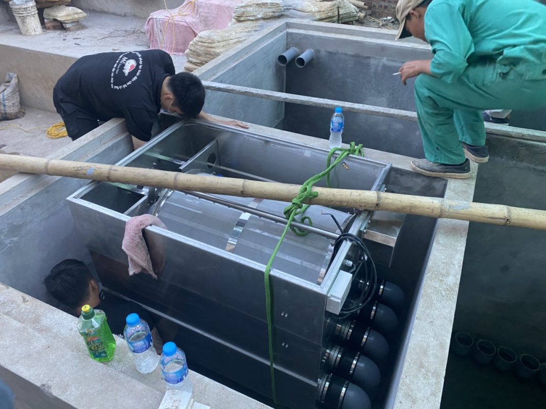 [dự án Hồ Koi đã Triển Khai] Koi Xinh Thiết Kế, Thi Công Hồ Koi + Hồ Koi Lâu đài Dệt May Châu Giang Nam Định