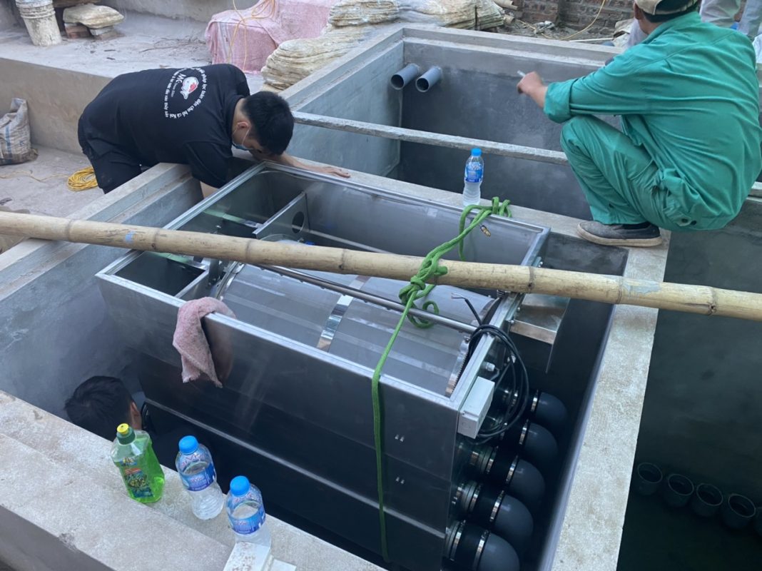 [dự án Hồ Koi đã Triển Khai] Koi Xinh Thiết Kế, Thi Công Hồ Koi + Hồ Koi Lâu đài Dệt May Châu Giang Nam Định