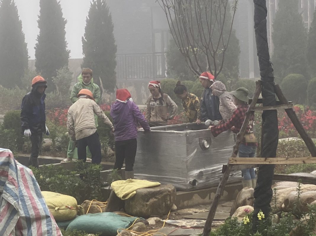 [dự án Hồ Koi đã Triển Khai] Koi Xinh Thiết Kế, Thi Công Hồ Koi + Hồ Koi Dự án Bitis Ladyhills Sapa