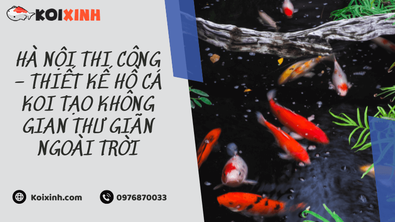 Hà Nội Thi Công – Thiết Kế Hồ Cá Koi Tạo Không Gian Thư Giãn Ngoài Trời Hà Nội Thi Công – Thiết Kế Hồ Cá Koi Tạo Không Gian Thư Giãn Ngoài Trời