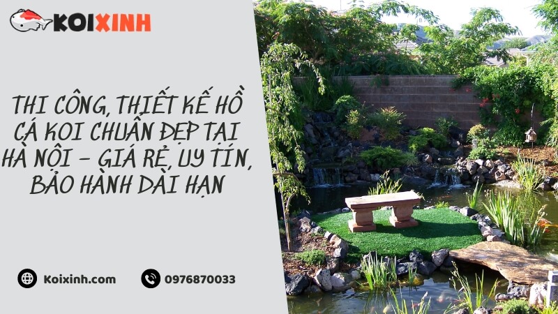 Thi Công, Thiết Kế Hồ Cá Koi Chuẩn đẹp Tại Hà Nội – Giá Rẻ, Uy Tín, Bảo Hành Dài Hạn Thi Công, Thiết Kế Hồ Cá Koi Chuẩn đẹp Tại Hà Nội – Giá Rẻ, Uy Tín, Bảo Hành Dài Hạn