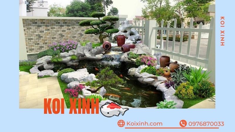 Thi Công, Thiết Kế Hồ Cá Koi Tại Phú Thọ – Bảo Hành Dài Hạn – Hotline: 0976870033 